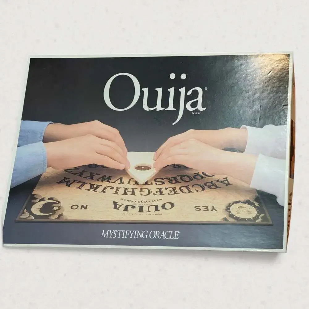 Parker Brothers Ouija Mystifying Oracle Board Game Vintage 1992 90s Complete Set
